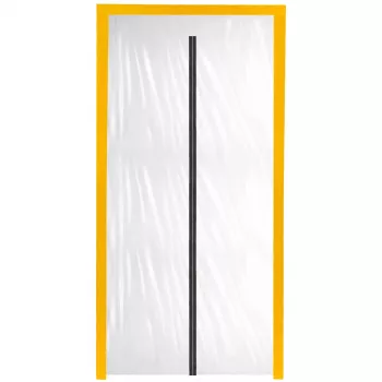 Dulkių barjeras durims remontui XXL, dulkių uždanga 230×135 tiesi
