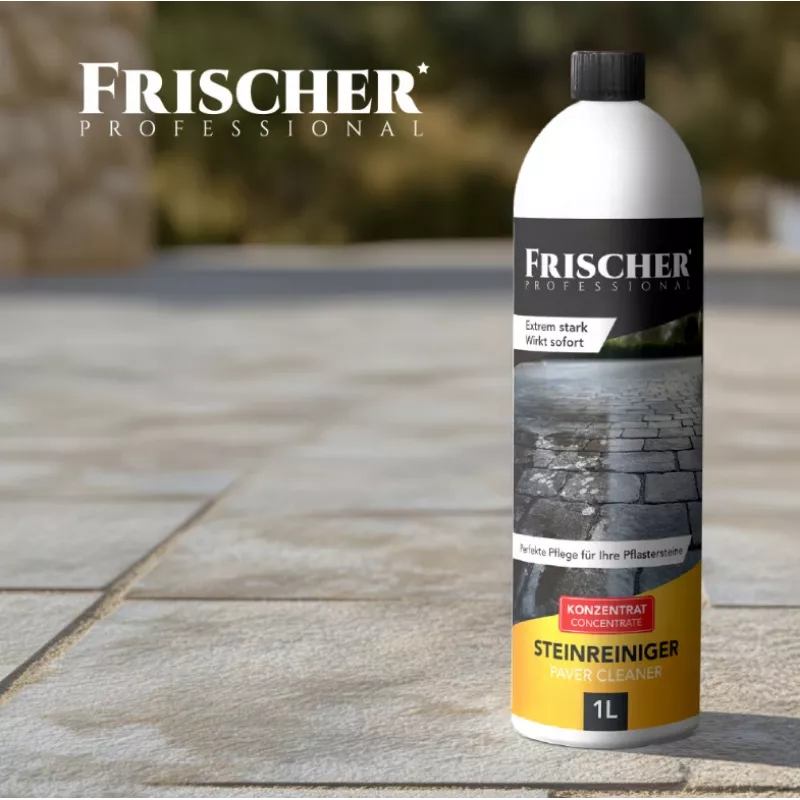 Valiklis trinkelėms ir natūraliam akmeniui FRISCHER 1000 ml koncentratas