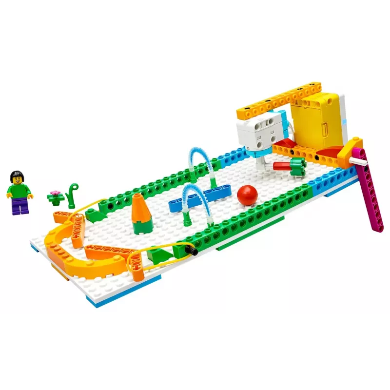 LEGO Education SPIKE Essential Set A+ 45345 – edukacinis robotikos ir kodavimo rinkinys, 449 elementai, nuo 6 metų