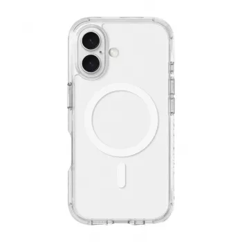 Dėklas LAUT CRYSTAL MATTER X, iPhone 16, permatomas monochrominis