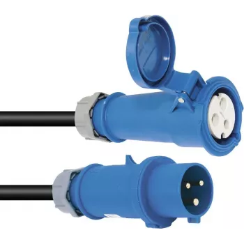 PSSO 32A CEE 3x6 mm² 10 m mėlyna prailginimo trasa