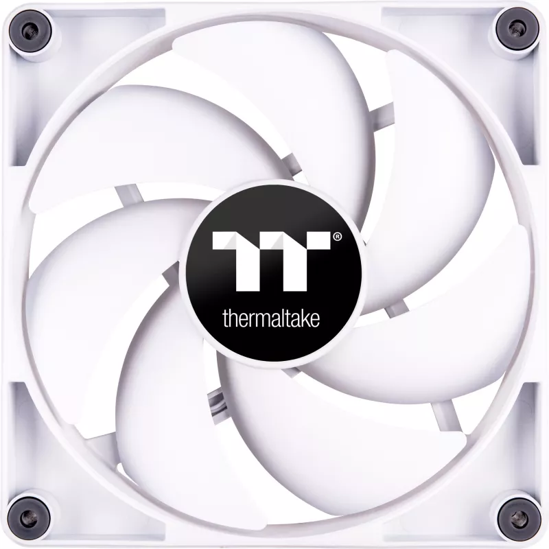 Thermaltake CT120 120mm korpuso ventiliatoriai balti 2 vnt. pakuotė