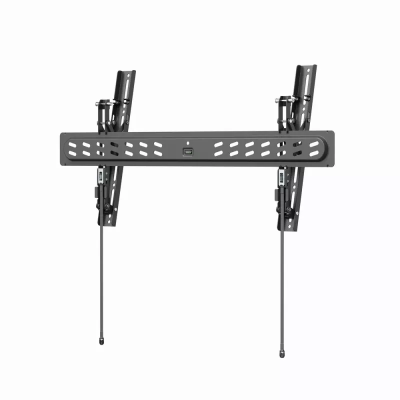 Gembird PRO serijos TV laikiklis sieniniam 95 colių (2,41 m) ekranui, pakreipimas 0–12°, maks. apkrova 60 kg, VESA 200×200–800×400, juodas
