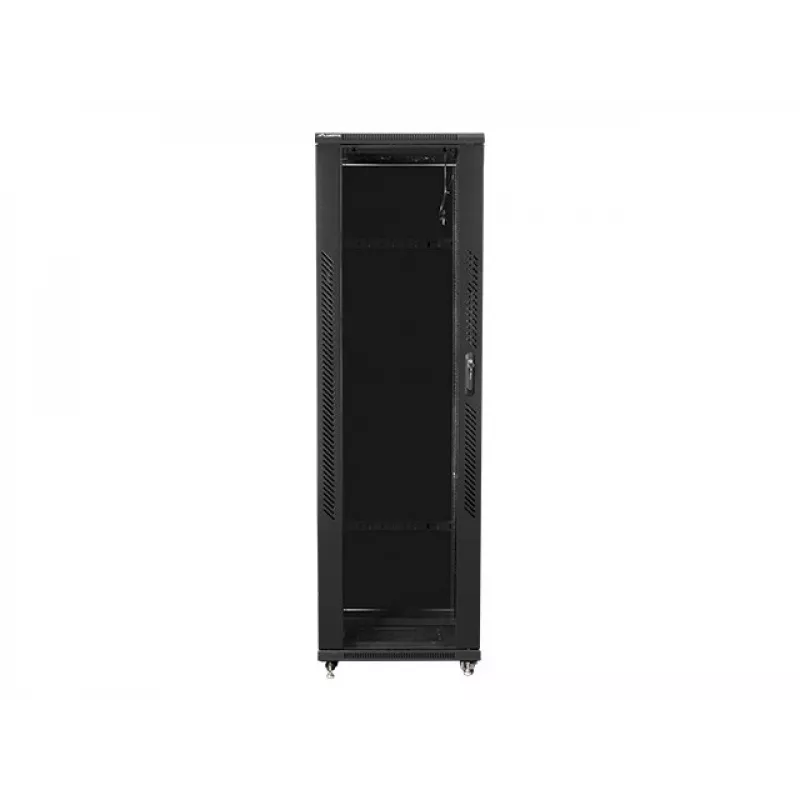 Lanberg FF01-8042-12B laisvai pastatoma 19 inch spinta 42U/800x1000 (plokščia pakuotė) juoda