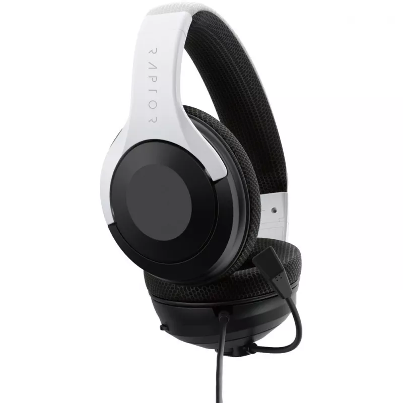 Ausinės Raptor H300 White 3.5 jack, skirtos PlayStation 5