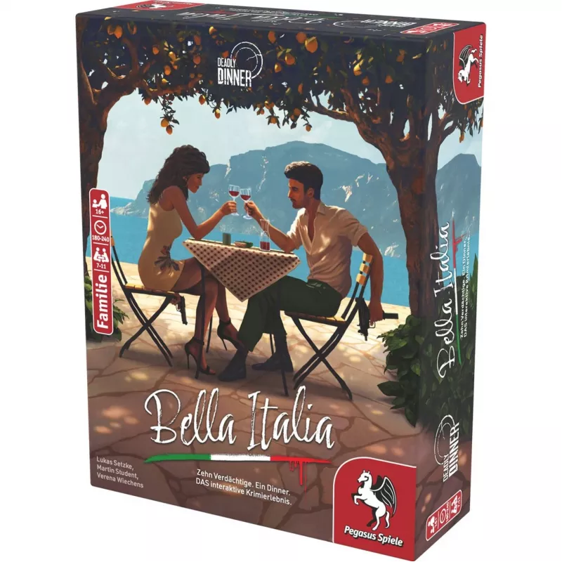 Deadly Dinner – Bella Italia, stalo žaidimas