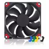 Noctua NF-A9x14 HS-PWM CH.BK.S 92 mm plokščias kompiuterio korpuso ventiliatorius su PWM, 12 V, 600–2500 RPM, 57,5 m³/h, 14 mm storis