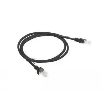 Tinklo kabelis LANBERG PCU5-10CC-0100-BK RJ-45 Cat5e, U/UTP, 1 m, juodas
