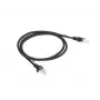 Tinklo kabelis LANBERG PCU5-10CC-0100-BK RJ-45 Cat5e, U/UTP, 1 m, juodas