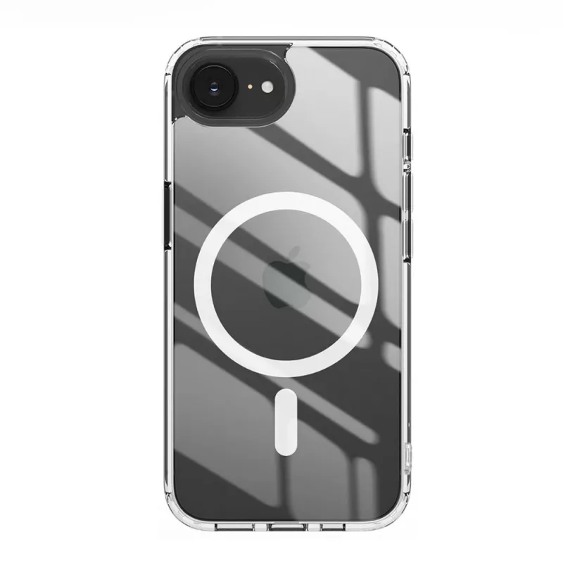 Nevox StyleShell SHOCKFlex - iPhone 16e/17e permatomas, suderinamas su MagSafe
