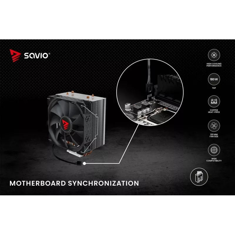 SAVIO VORTEX X2 procesoriaus aušintuvas
