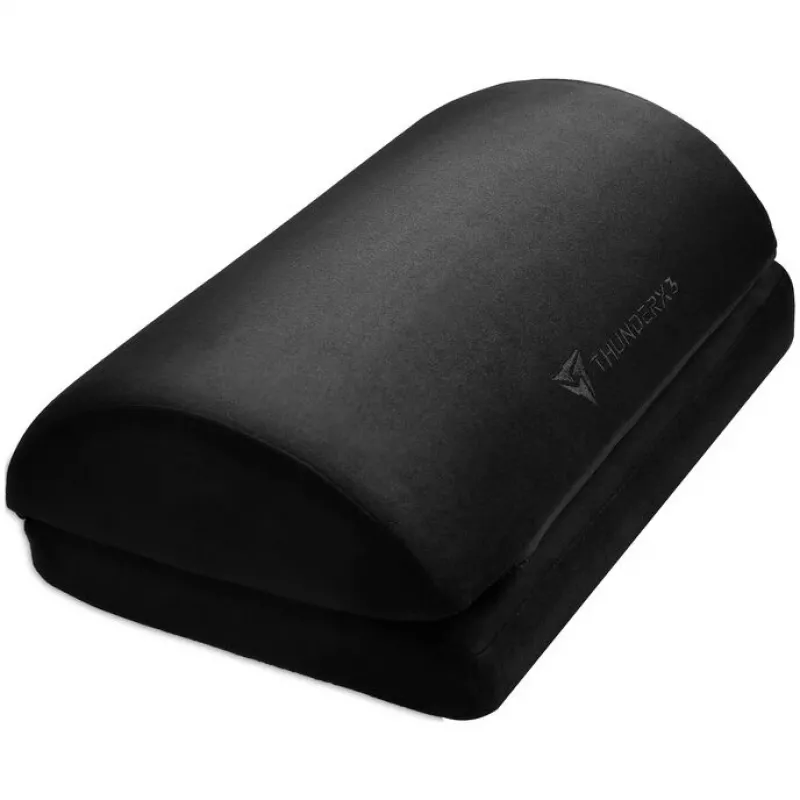 Žaidimų kėdė Thunder X3 TEGC-2068101.11 — tinklinis apmušalas, ergonomiškas dizainas, juoda