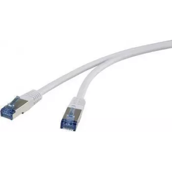 Renkforce RF-4737368 Ethernet Patch Laidas Pilkas