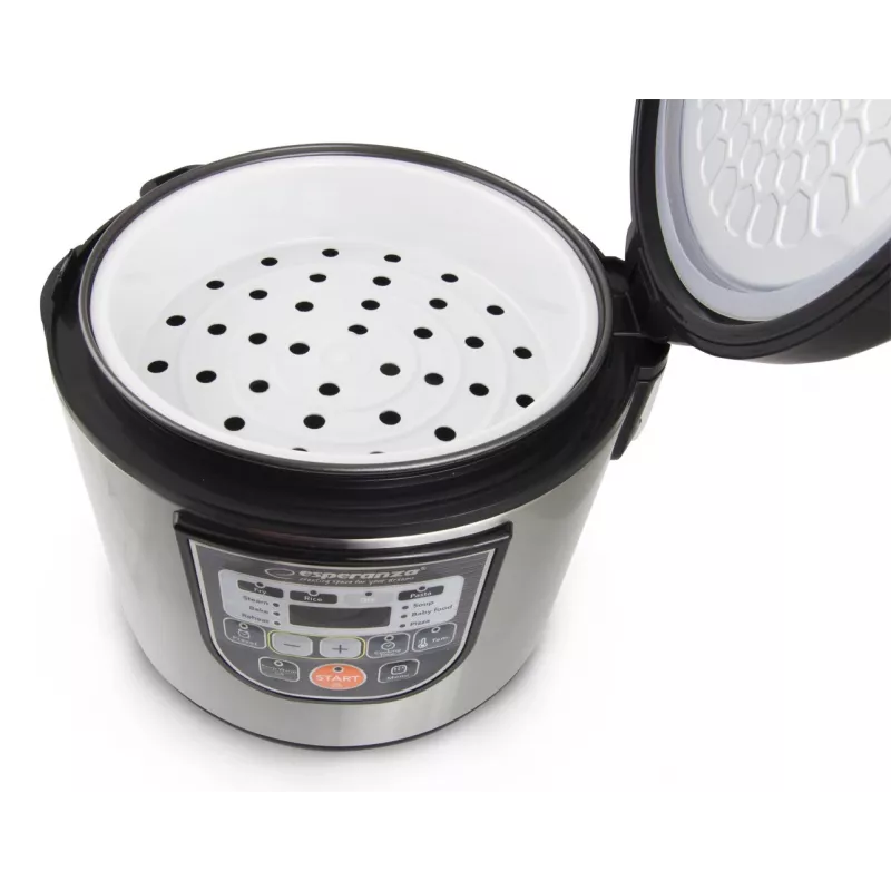 Multivirimo puodas ESPERANZA EKG011, 5 l talpa, 860 W, juodos/spalvotos spalvos