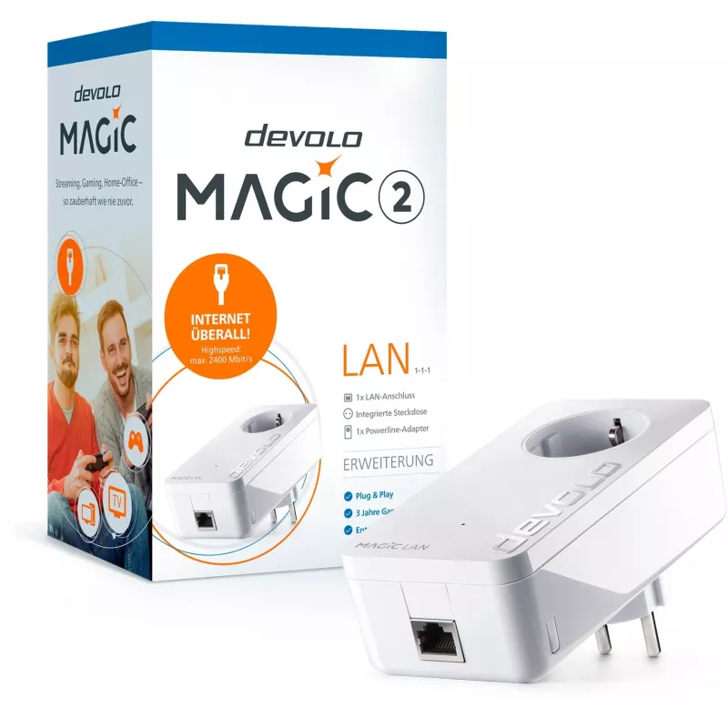Ethernet LAN adapteris Devolo Magic 2 LAN