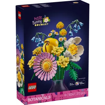 LEGO ICONS 10347 Botaninė kolekcija – Maža saulėta puokštė