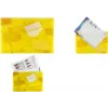 Dokumentų aplankalas Herma Postmappe Zipper A4 PP geltonas XL formato A4 dokumentams