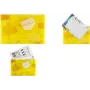 Dokumentų aplankalas Herma Postmappe Zipper A4 PP geltonas XL formato A4 dokumentams