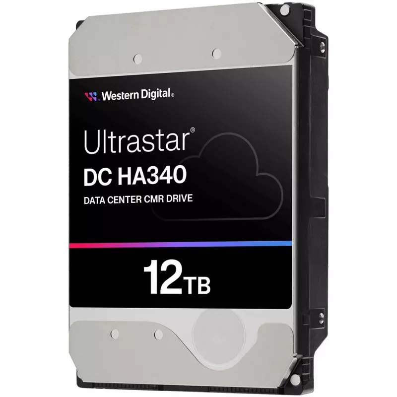 Kietasis diskas Western Digital 12 TB 3,5 colio Serial ATA Ultrastar DC HA340