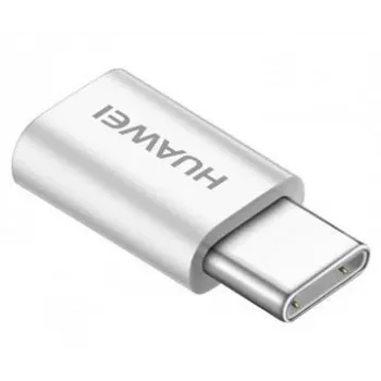 Huawei USB adapteris USB Type C (kištukas) į Micro-USB Type B (lizdas) USB 2.0 baltas