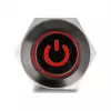 Jungiklis mygtukinis DELOCK 22013 16 mm 12 V juodas