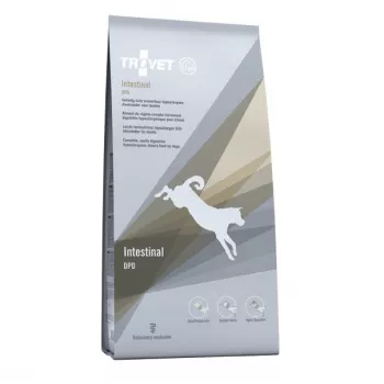 Sausas šunų ėdalas TROVET Hypoallergenic Intestinal DPD antis 10 kg, pilnavertis veterinarinis pašaras, 22% baltymų, 16% riebalų