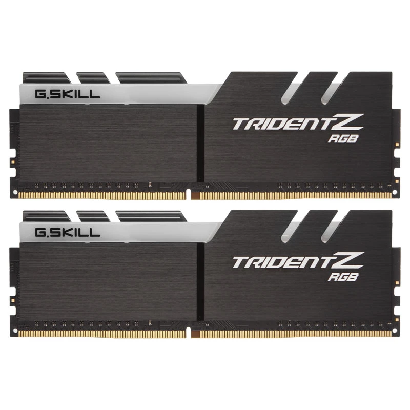 G.SKILL Trident Z RGB DDR4 16GB (2x8GB) 3200 MHz, 288-pin DIMM, 1.35V, šilumos sklaidos radiatorius, RGB, dviejų kanalų