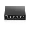 D-Link DGS-1005P/E tinklo jungiklis nevaldomas Gigabit Ethernet (10/100/1000) Power over Ethernet (PoE) juodas