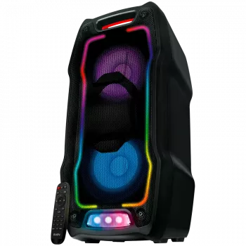 Garsiakalbis SVEN PS-730, juodas (100W, TWS, Bluetooth, FM, USB, microSD, LED ekranas, 4400 mA*h)
