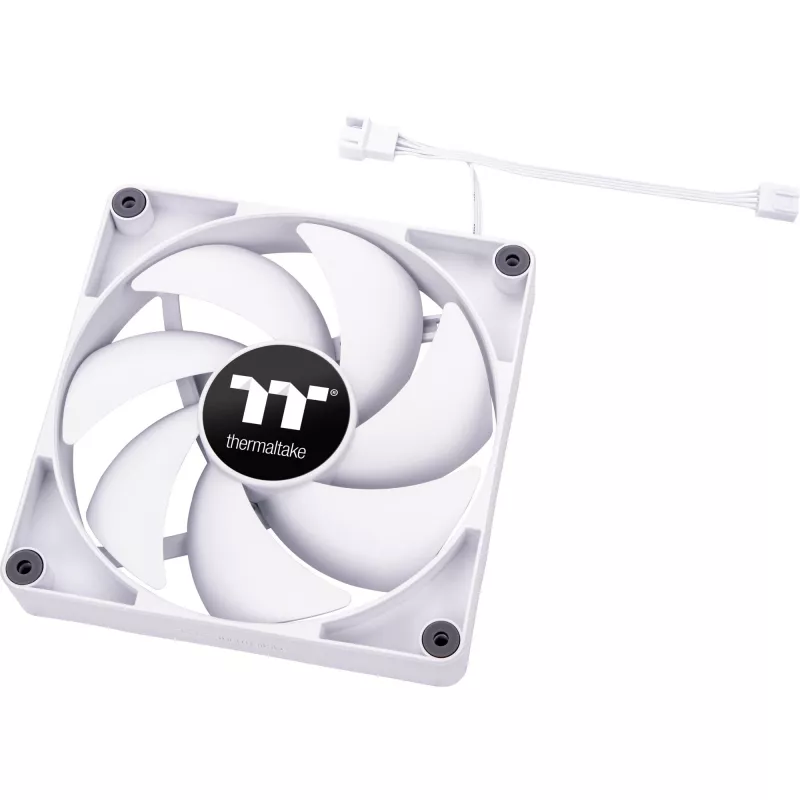 Thermaltake CT120 120mm korpuso ventiliatoriai balti 2 vnt. pakuotė