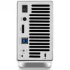 OWC Mercury Elite Pro Dual White – išorinis HDD dėklas 2× 3.5 colio SATA diskams, RAID 0/1/SPAN, USB Type‑B