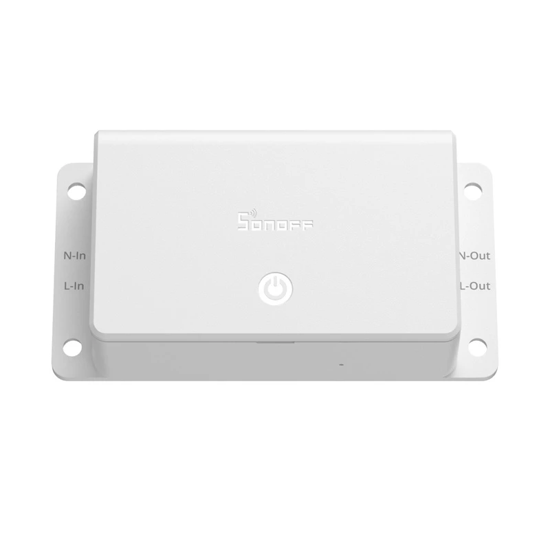 Išmanusis Wi‑Fi jungiklis Sonoff Basic R5 Gen5 10A Matter – vieno kanalo relė namų automatizacijai