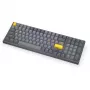 Celeris 1800 žaidimų klaviatūra, pilka, US išdėstymas, ENDORFY Yellow by Gateron