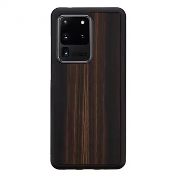 Dėklas telefonui man and wood Galaxy S20 Ultra juodas kaip juodmedis – apsauginis išmaniojo telefono dangtelis