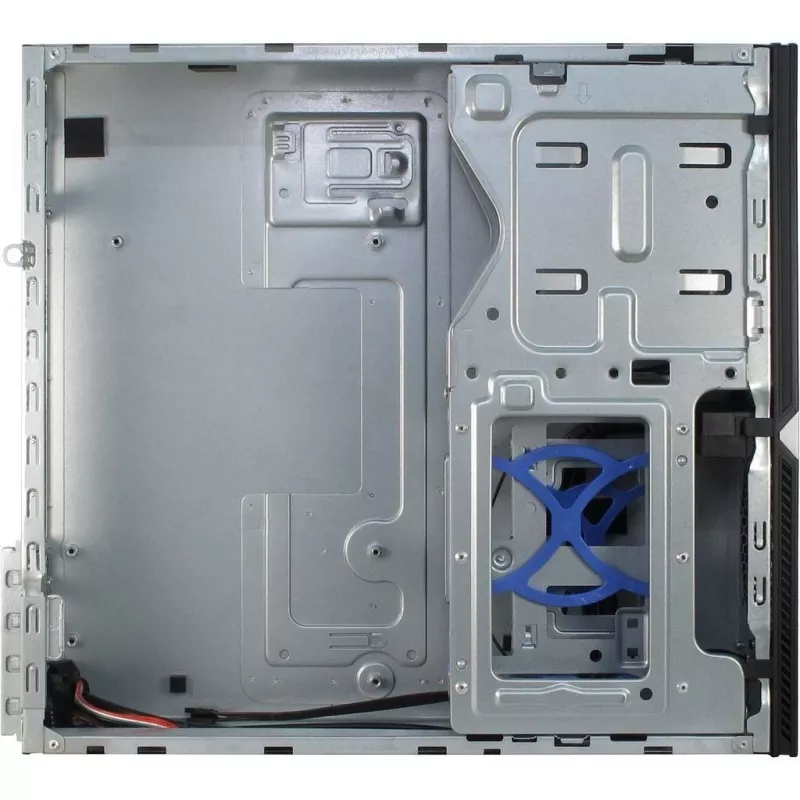 Korpusas Inter-Tech IT-503 - SFF - Mini-ATX - be maitinimo šaltinio (TFX12V) - matinė juoda - USB/Garsas (88881270)