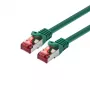 LOGON Cat6 SSTP/PIMF 10m tinklo kabelis žalias (TCR66SS100G)