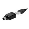 LogiLink ID0019A Universal USB klaviatūra QWERTZ vokiška juoda