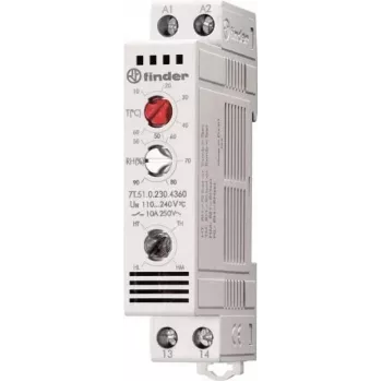 FINDER 7T.51.0.230.4360 Multifunkcinis termo-/higrostatas (7T5102304360)