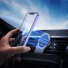 Magnetinis laikiklis automobiliui Crong CRG-CH6-BLK, MagSafe, iPhone 12 ir naujesniems