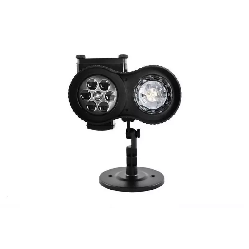 LED projektorius OEM — 12 skaidrių dekoratyvinis projektorius su LED apšvietimu