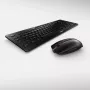 CHERRY Stream Desktop Recharge belaidė klaviatūra su pele, RF Wireless, juoda