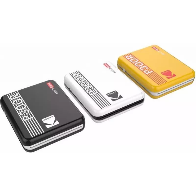Kodak Mini 3 Square Retro spausdintuvas geltonas