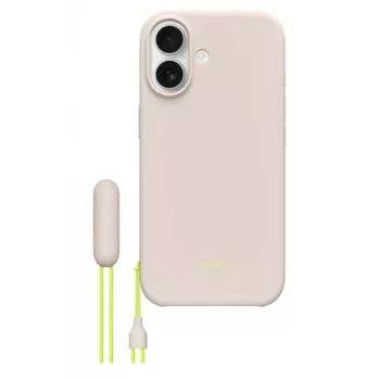 Beats iPhone 17 dėklas su Kickstand, MagSafe ir fotoaparato valdymu, Limestone, MGTL4LL/A