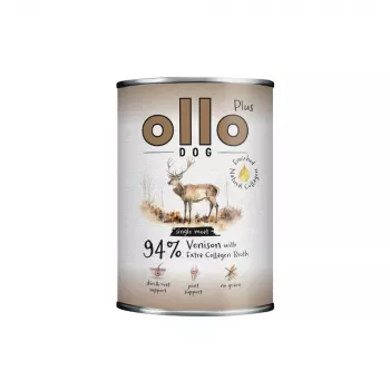 Ollo Plus Kolagen Venison 400g konservai šunims