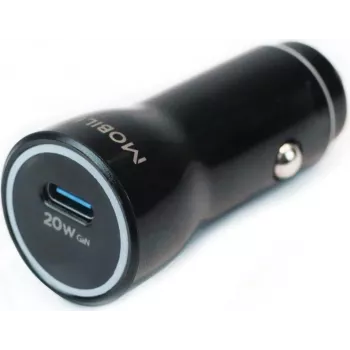 Mobilis Energia 20W automobilinis kroviklis su USB C ir minkštu maišeliu (020016)