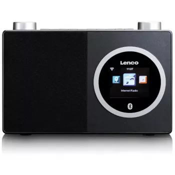 Lenco DIR-70 tinklinis garso grotuvas, 3 W (bendra), juodas (DIR-70BK)