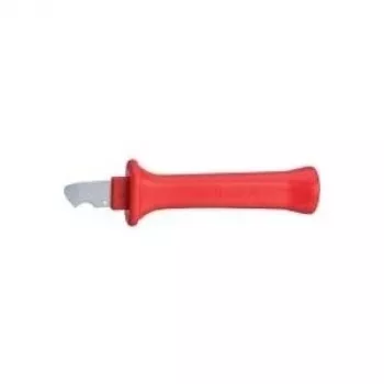 Knipex nuėmimo peilis, ašmenų ilgis 155 mm, ašmenų plotis 28 mm, VDE daugiakomponentė rankena