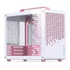 JONSPLUS MATX dėklas su rankena Z20 - balta-rožinė