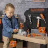 Vaikiškas žaidimų darbastalis SMOBY Black & Decker Model 2025 su įrankiais ir priedais