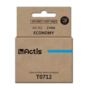 Actis KE-712 rašalas (pakaitalas Epson T0712, T0892, T1002; standartinis; 13,5 ml; žydra)